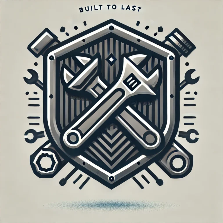 DALL·E 2024-10-14 13.00.40 - An icon representing the concept of 'Built to Last'